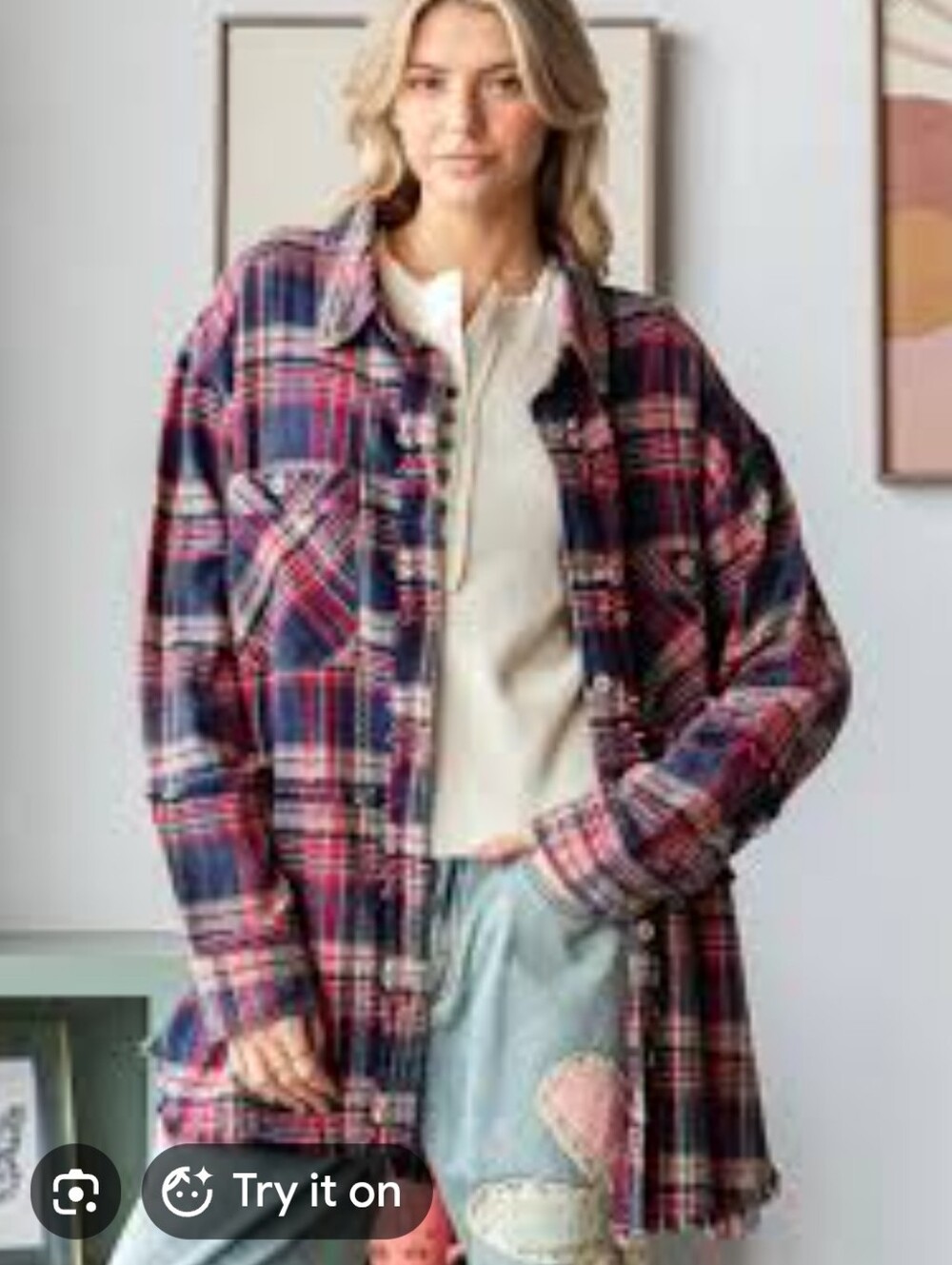 ONE24 Rags Flannel Button Down